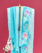 SC3300-Chiffon Digital Print Saree